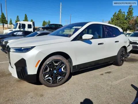WB523CF07RCR51375 — 2024 BMW iX, Задняя часть, фото до ремонта