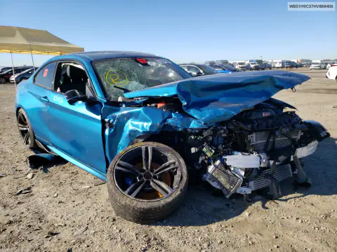 WBS1H9C37HV888406 — 2017 BMW M2, Front end (Front End), before-repair photos