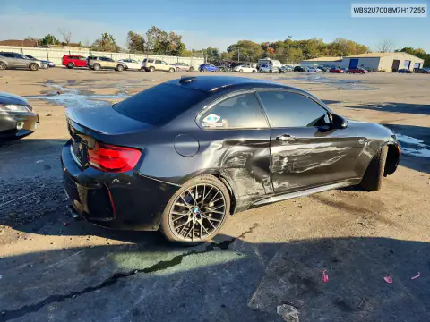 WBS2U7C08M7H17255 — 2021 BMW M2, foto 3 de Copart, Lateral