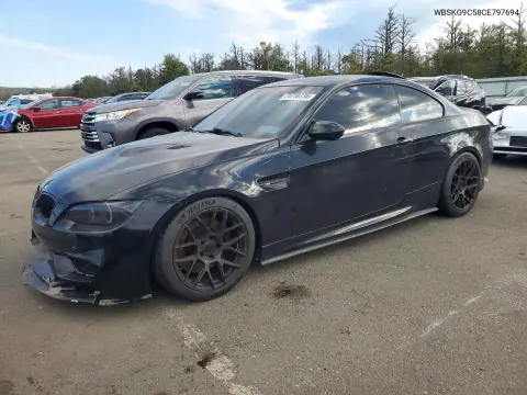 2012 BMW M3 VIN WBSKG9C58CE797694 фото 1