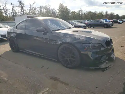 2012 BMW M3 VIN WBSKG9C58CE797694 фото 4