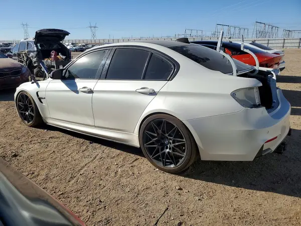 WBS8M9C32H5G85162 — 2017 BMW M3, photo 2 from Copart, Rear end