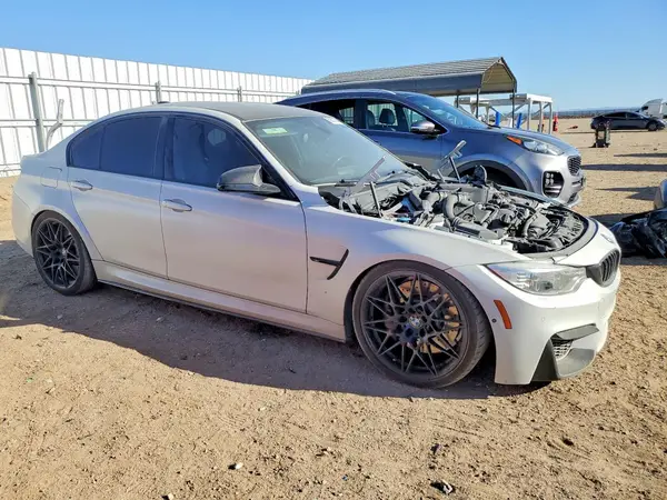 WBS8M9C32H5G85162 — 2017 BMW M3, photo 4 from Copart, Rear end