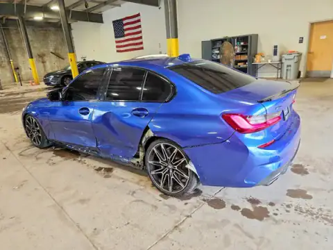 WBA5U9C05LFH59187 — 2020 BMW M3, photo 2 from Copart, Side