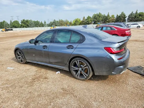 3MW5U9J01M8B50186 — 2021 BMW M3, photo 2 from Copart, Front end