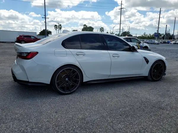 WBS53AY07MFL01786 — 2021 BMW M3, фото 3 с аукциона Copart, Подтопление