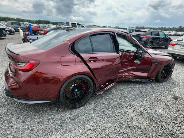 WBS43AY02NFM44187 — 2022 BMW M3, фото 3 с аукциона Copart 02.10.2026, Боковая часть