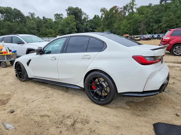 WBS43AY00NFM60792 — 2022 BMW M3, фото 2 с аукциона Copart, Передняя часть