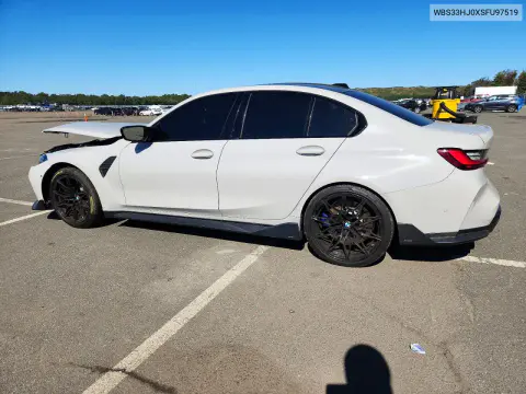 2025 BMW M3 Competition VIN WBS33HJ0XSFU97519 фото 2