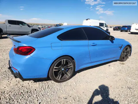 2015 BMW M4 VIN WBS3R9C5XFK331267 фото 3