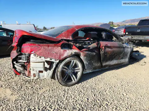 2018 BMW M4 VIN WBS4Z9C56JED22094 фото 3
