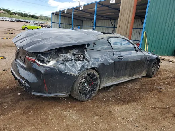 WBS33AZ05MCH31939 — 2021 BMW M4, photo 3 from Copart 05.10.2026, All-over damage