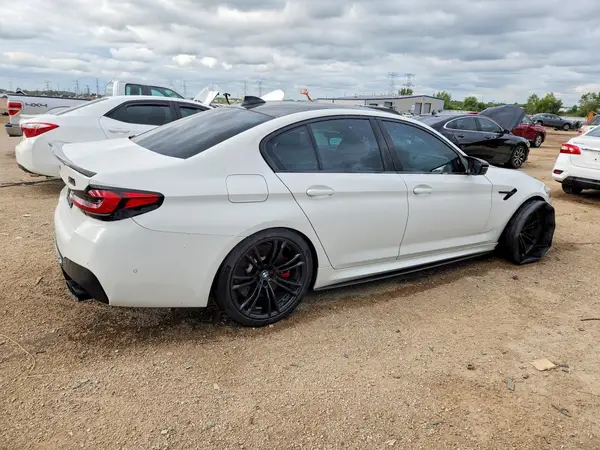WBS83CH08MCH02664 — 2021 BMW M5, photo 3 from Copart, Rear end