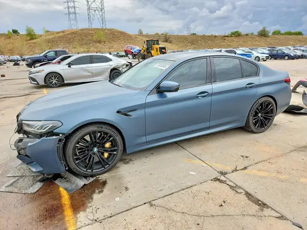 WBS83CH07MCF60761 — 2021 BMW M5, Передняя часть (Front End), фото до ремонта