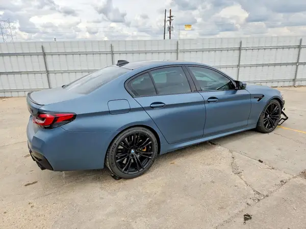 WBS83CH07MCF60761 — 2021 BMW M5, photo 3 from Copart, Front end