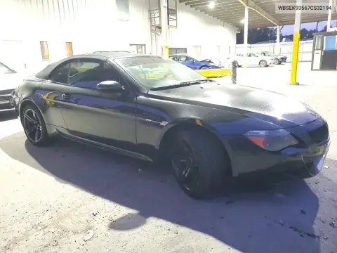 2007 BMW M6 VIN WBSEK93567CS32194 фото 4