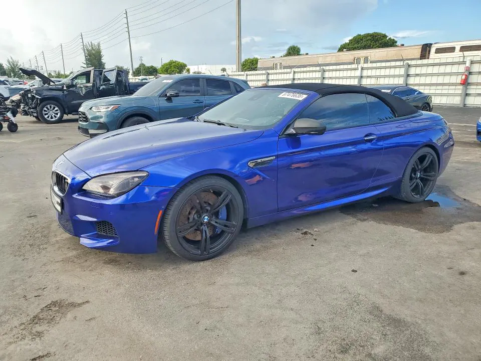 2012 BMW M6 VIN WBSLZ9C51CC985483 фото 1