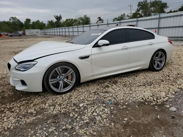 WBS6E9C54GG437128 — 2016 BMW M6, Передняя часть (Front End), фото до ремонта