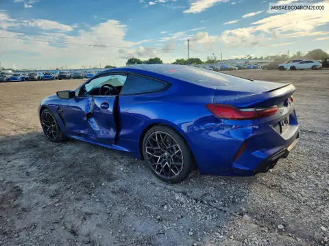 2024 BMW M8 VIN WBSAE0C04RCN20000 фото 2