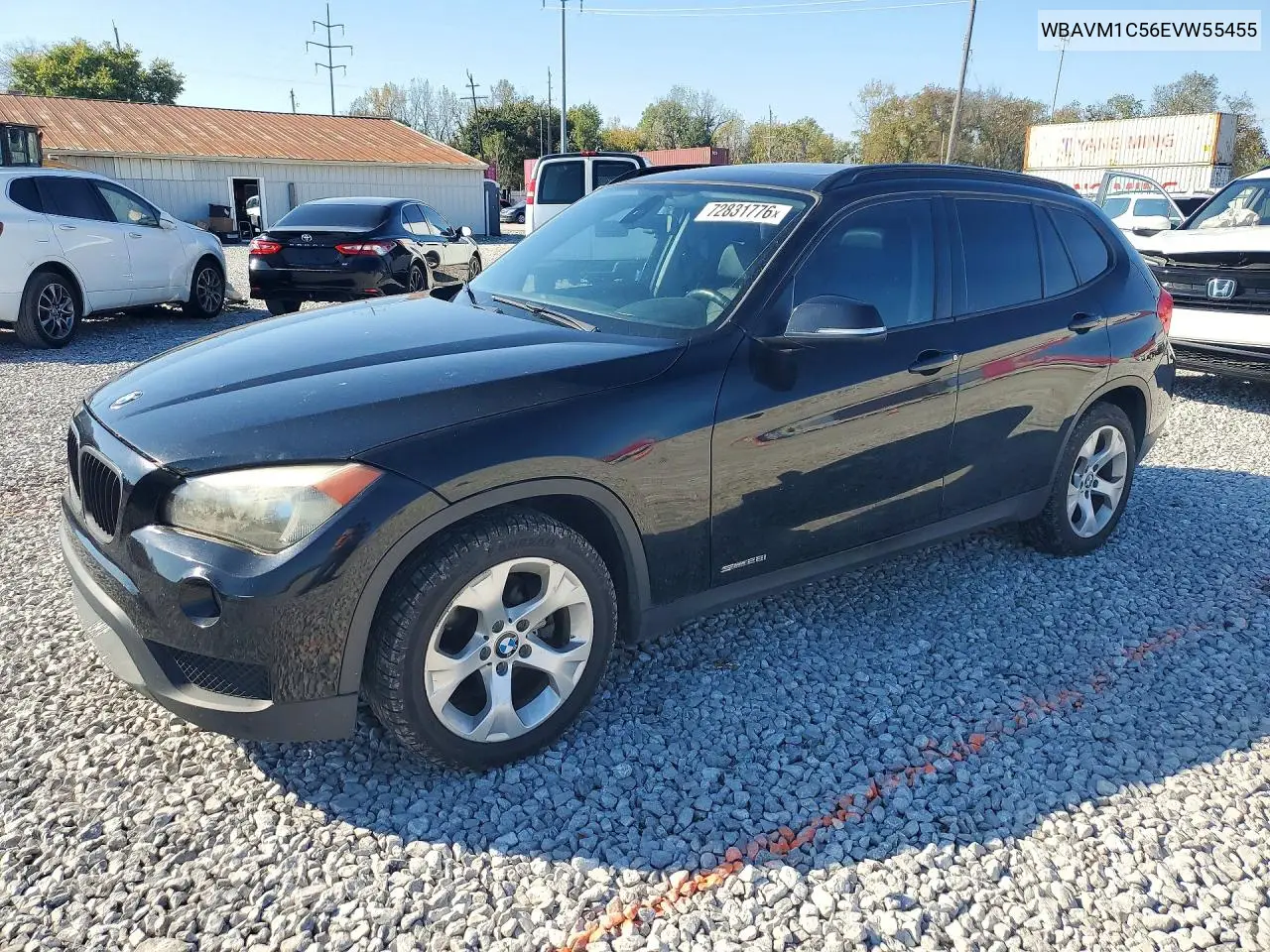 2014 BMW X1 Sdrive28I VIN WBAVM1C56EVW55455 фото 1