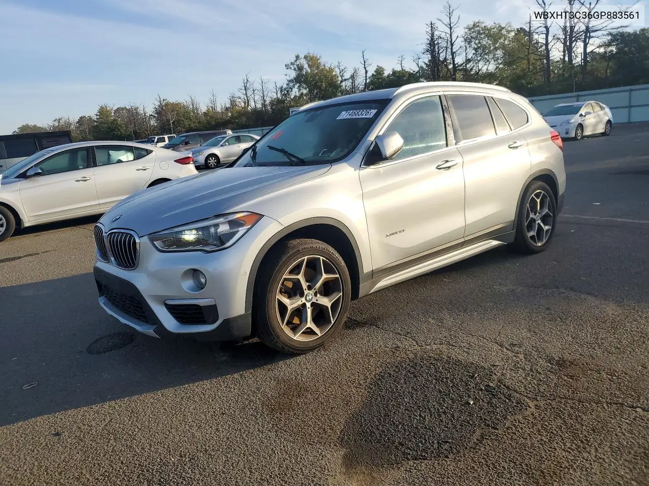 2016 BMW X1 xDrive28I VIN WBXHT3C36GP883561 фото 1