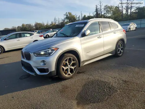 2016 BMW X1 xDrive28I VIN WBXHT3C36GP883561 фото 1