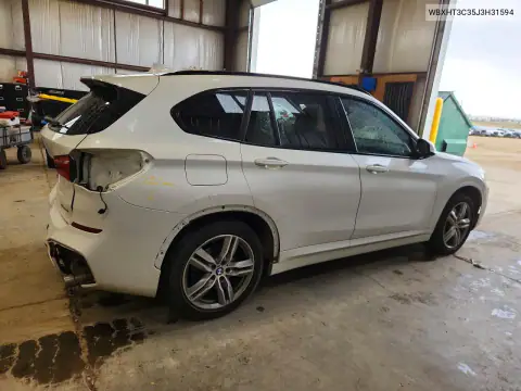 WBXHT3C35J3H31594 — 2018 BMW X1, фото 3 с аукциона Copart 22.10.2026, Задняя часть