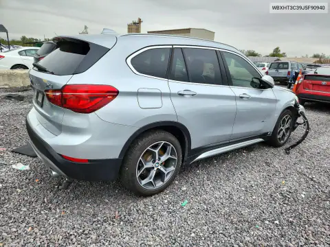 WBXHT3C39J5F90940 — 2018 BMW X1, ფოტო 3, Copart, წინა ნაწილი