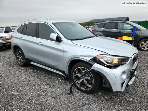 WBXHT3C39J5F90940 — 2018 BMW X1, ფოტო 4, Copart, წინა ნაწილი