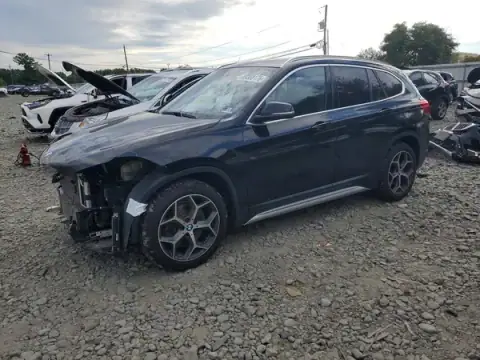 WBXHT3C56K5L35730 — 2019 BMW X1, წინა ნაწილი (Front End), ფოტოები შეკეთებამდე