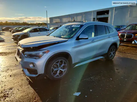 WBXHT3C5XK5L91623 — 2019 BMW X1, Передняя часть, фото до ремонта