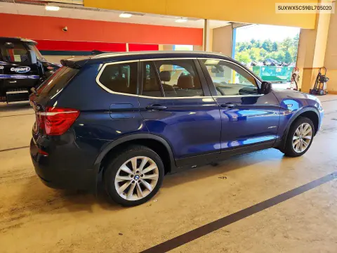 2011 BMW X3 xDrive28I VIN 5UXWX5C59BL705020 фото 3