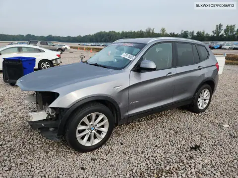 2015 BMW X3 xDrive28I VIN 5UXWX9C57F0D56912 фото 1