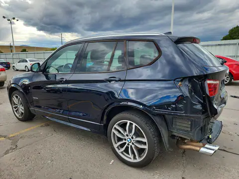 5UXWX9C52G0D63543 — 2016 BMW X3, photo 2 from Copart 14.10.2026, Rear end