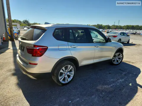 2016 BMW X3 Sdrive28I VIN 5UXWZ7C58G0R32116 фото 3
