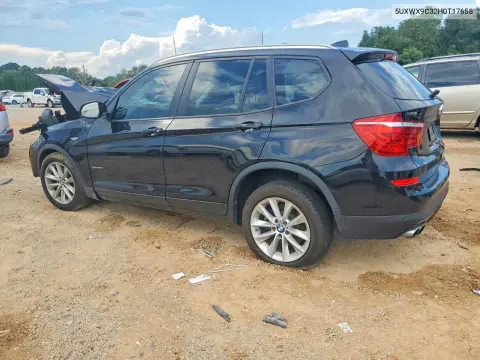 2017 BMW X3 xDrive28I VIN 5UXWX9C32H0T17658 фото 2