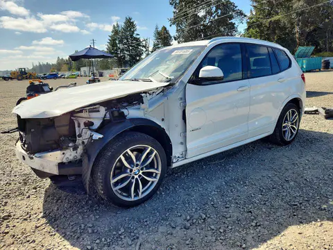5UXWX9C3XH0W78958 — 2017 BMW X3, Parte delantera (Front End), fotos antes de reparar