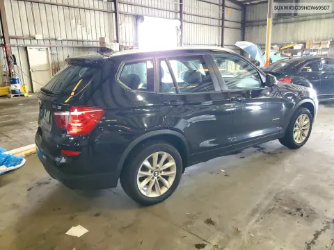 2017 BMW X3 xDrive28I VIN 5UXWX9C39H0W69507 фото 3