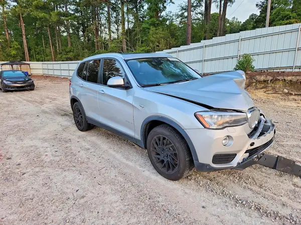 5UXWX7C39H0U43438 — 2017 BMW X3, photo 4 from Copart, Front end