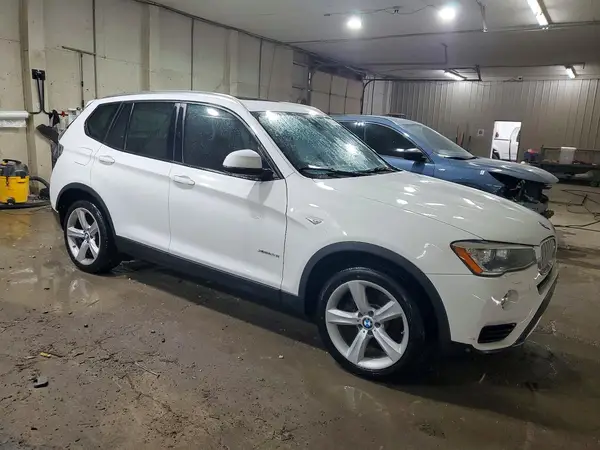 5UXWX9C52H0T07889 — 2017 BMW X3, photo 4 from Copart, Rear end