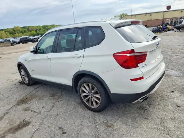 5UXWX9C34H0W67650 — 2017 BMW X3, photo 2 from Copart, Mechanical damage