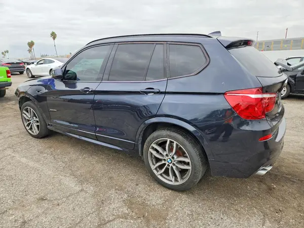 5UXWX9C31H0W67217 — 2017 BMW X3, photo 2 from Copart 25.09.2026, Front end