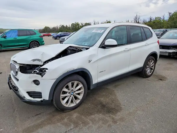 5UXWX9C32H0W69784 — 2017 BMW X3, Front end (Front End), before-repair photos