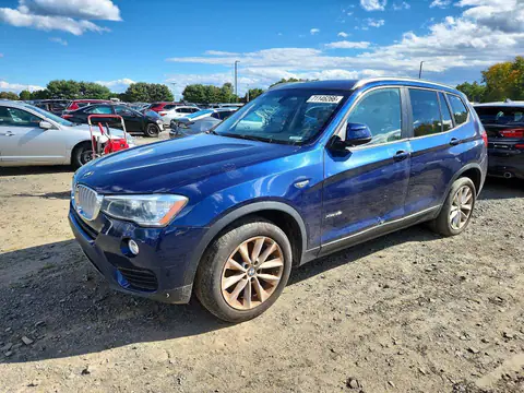 5UXWX9C35H0W78480 — 2017 BMW X3, გვერდითი ნაწილი (Side), ფოტოები შეკეთებამდე
