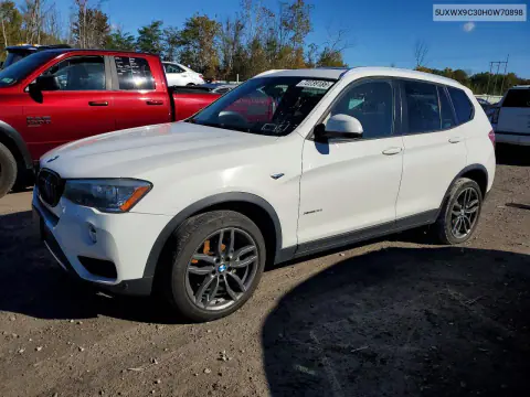 2017 BMW X3 xDrive28I VIN 5UXWX9C30H0W70898 фото 1