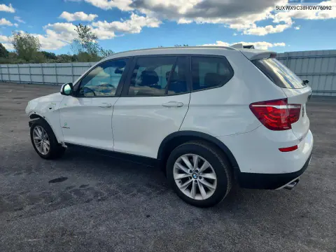 2017 BMW X3 xDrive28I VIN 5UXWX9C38H0W76092 фото 2