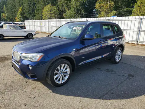 5UXWX9C52H0T00411 — 2017 BMW X3, ПЕРЕДНЯЯ ЧАСТЬ (Front End), фото до ремонта