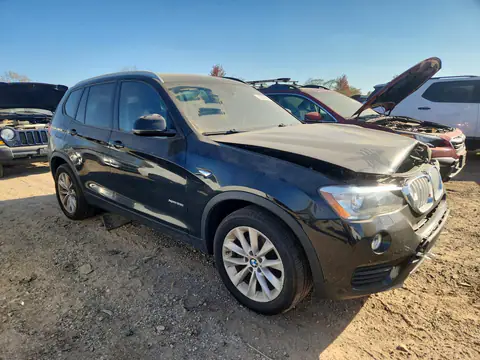 5UXWX9C36H0T18893 — 2017 BMW X3, photo 4 from Copart, Front end