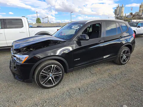 5UXWX7C33H0W39486 — 2017 BMW X3, Передня частина (Front End), фото до ремонту