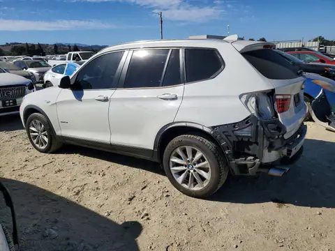 5UXWZ7C38H0V86908 — 2017 BMW X3, foto 2 de Copart 29.10.2026, Parte trasera